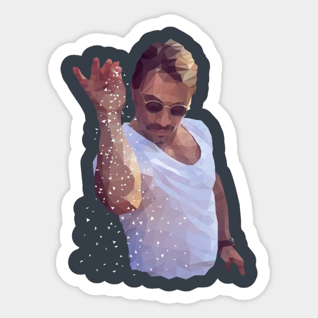 Salt Bae Natural Sticker by Cadus